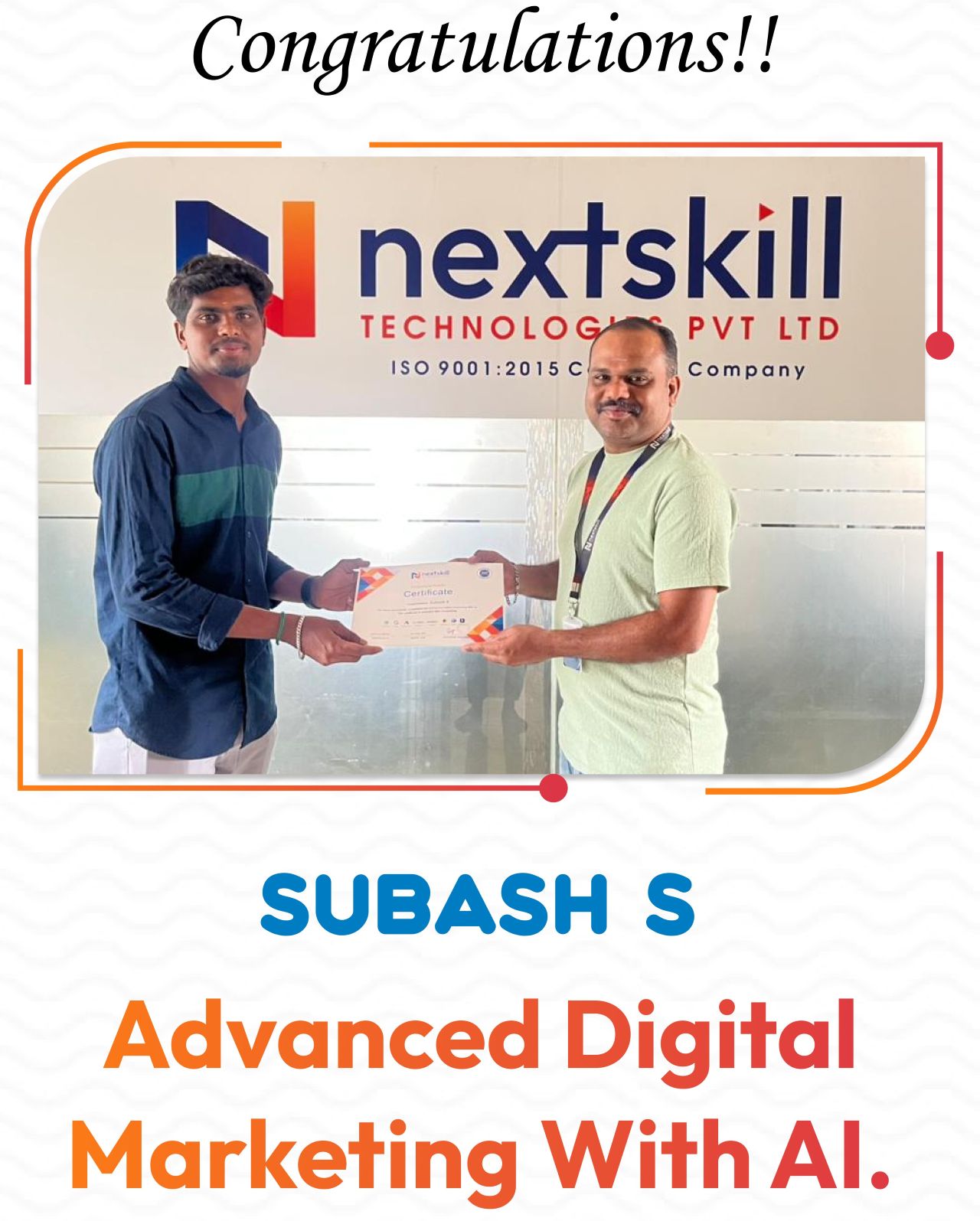 Advanced Digital Marketing with AI — January 2026