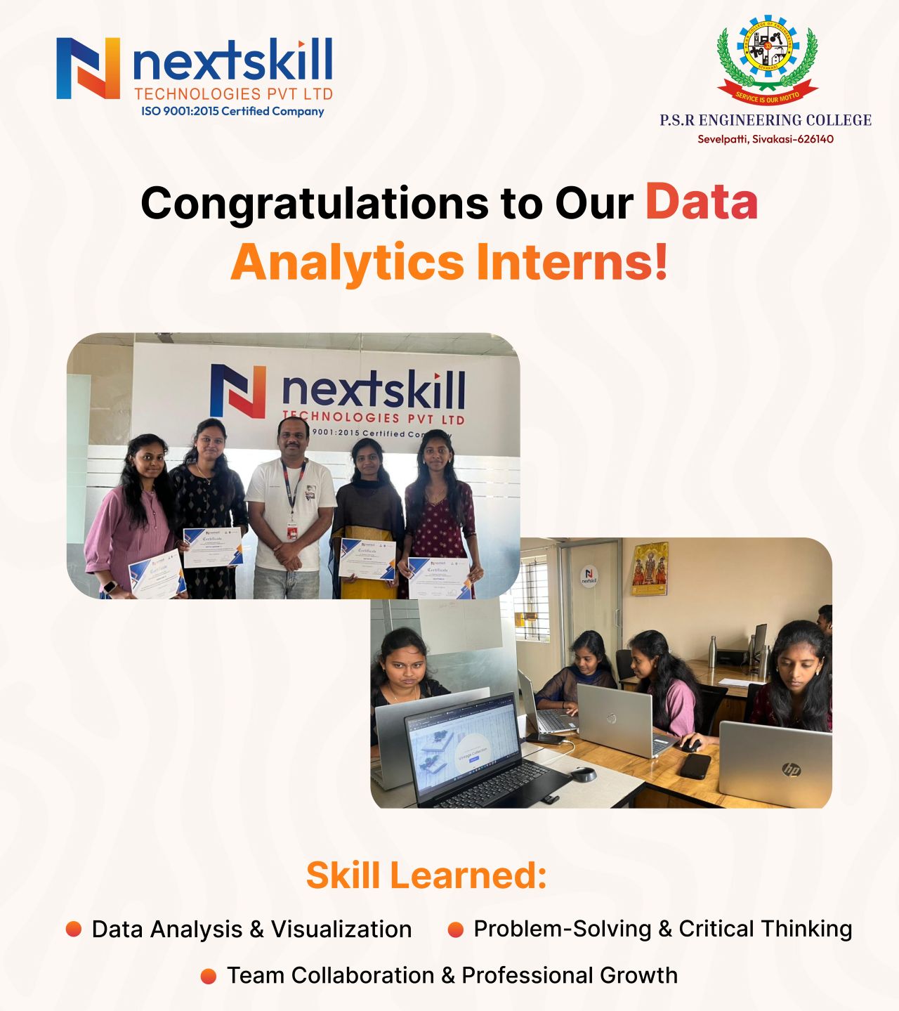 Data Analytics Internship